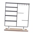 thumbnail image 6 of fenteer Jewelry Rack Rings Jewelry Display Stand for Shops Live Broadcast Photography Black, 6 of 8