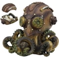 thumbnail image 1 of Ebros Steampunk Submariner Octopus Kraken Soldier Decorative Stash Jewelry Box, 1 of 7