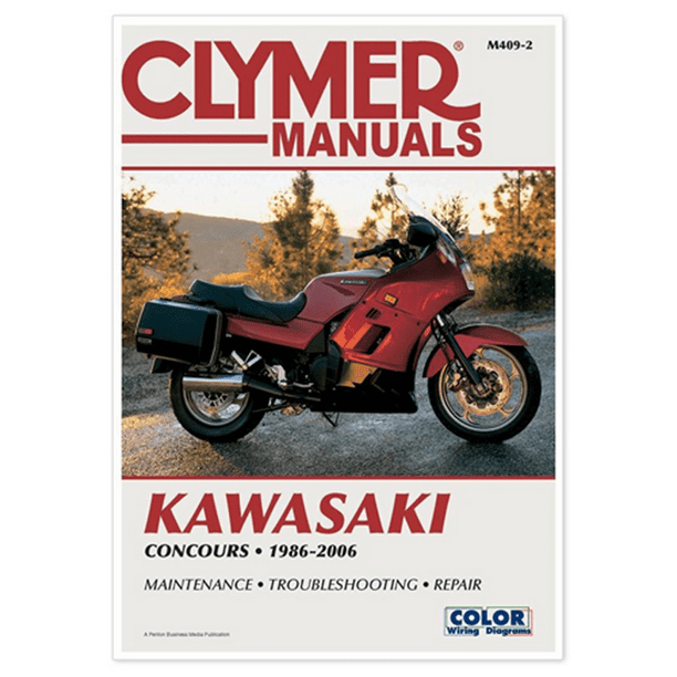 lektie møbel Troubled Clymer Kawasaki Fours Motorcycle Repair Manual M409 - Walmart.com