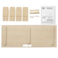 thumbnail image 5 of Dream On Me 3 in 1 Toddler Bed Convertible Kit, Vintage White Oak, 5 of 5