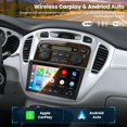 thumbnail image 4 of Radio de coche Android 13 para Toyota Highlander 2000-2007 con Carplay, 4 of 8