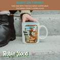 thumbnail image 3 of Disney Robin Hood Sherwood Forest Ceramic Coffee Mug | Holds 20 Ounces, 3 of 8
