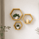 thumbnail image 1 of Set de 3 Repisas Flotantes Hexagonales Montessori, 1 of 7