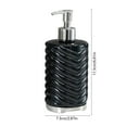 thumbnail image 3 of 420ml Sink Soap Dispenser Pump Lotion Container, Refillable Pump Bottle Bath Soap Dispenser, Soap Dispenser for Kitchen Sink Black, 3 of 6