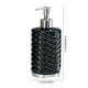 thumbnail image 3 of Dispensador de Gel Hidroalcohólico de 420 Ml - Dispensador de Jabón Líquido de Plástico con Bomba para Baño, Cocina y Aseo - Dispensador Recargable para Jabón Líquido, Loción y Champú En Negro, Blanc, 3 of 6