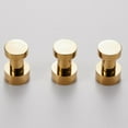 thumbnail image 3 of Youkk Adhesive Towel Hooks For Bath - Modern Wide Applications Hanger Modern Design Strong Load-bearing Capacity Drawing Gold(screws), 3 of 6