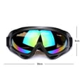 thumbnail image 6 of Cheers.US 2Pcs Unisex Skiing Snowboard Skate Snowmobile Glasses Motorcycle Riding Sunglasses Windproof Dust-proof Snow Sports Goggles, 6 of 6