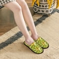 thumbnail image 5 of House Slippers for Women Men - Autumn Harvest Cartoon Corn Lightweight House Shoes Fuzzy Slippers, Soft Slip-On Cozy House Slippers for Woman Indoor Outdoor, 5 of 7