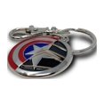 thumbnail image 4 of Marvel Studios Official: The Winter Soldier & Captain America Keychain, Stainless Steel, One Size, 4 of 7