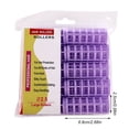 thumbnail image 4 of 1 Ensemble de Boucleur de Cheveux Style Poisson Opération Couleurs Assorties Rouleau de Coiffure pour Cheveux Courts Moyens Violet, 4 of 5