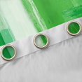 thumbnail image 4 of Castle Fairy Girls Abstract Rectangle Curtains Pack of 2 (42x84 Each),Minimalist Geometric Curtains Blackout,Green White Bedroom Curtains,Super Cozy Room Decor, 4 of 6