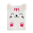 thumbnail image 4 of Bolsa Cuaderno de peluche de gato de dibujos animados Fluffy Daily Planner Journal Book (Blanco) Ehuebsd Para Estrenar, 4 of 8