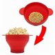 thumbnail image 5 of Silicone Popcorn Bowl - Micro Popcorn Bowl - Collapsible Red - Kitchen Gadget, 5 of 5