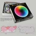 thumbnail image 3 of Casse-Tête de 1000 Pcs, Casse-Tête pour Adultes, Casse-Tête Rond Jeu de Placement Coloré, Jeu de Compétences pour Toute la Famille, Casse-Tête Arc-en-Ciel, Casse-Tête Adulte à Partir de 12 Ans, 3 of 7