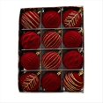 thumbnail image 1 of 12 Piezas 6CM Adornos de Bolas de Navidad Decoraciones de Árboles para la Boda de Vacaciones Decoración de Árboles de Navidad Bola Colgante A, 1 of 9