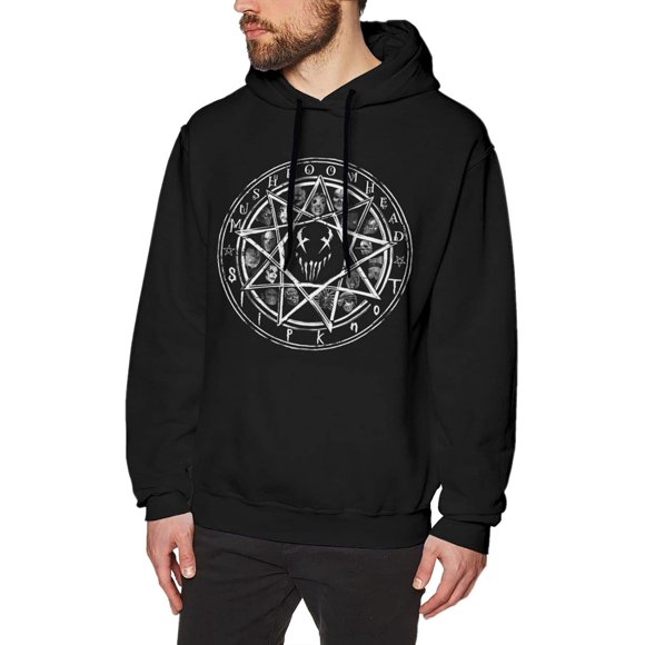 Mushroomhead Men's Hoodie Sweatshirt Long Sleeve Casual Light Pullover Cotton Breathable Sweatshirt