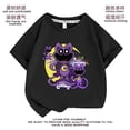 thumbnail image 3 of Camisetas del juego de Critters sonrientes para niños, Top de manga corta de algodón, ropa deportiva informal, regalos de cumpleaños, 3 of 5