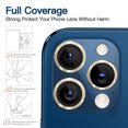 thumbnail image 4 of [5PCS] Phone Camera Lens Protector Compatible with iPhone14 Pro, Tempered Glass Camera Circle Cover, 4 of 5