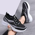 thumbnail image 5 of Womens Running Shoes -on Walking Tennis Sneakers Lightweight Breathable Casual Soft Sole Mesh Workout Sports Shoes, 5 of 7