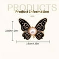 thumbnail image 6 of 8 PCS Pant Waist Tightener, Detachable Butterfly Clips Jean Buttons for Loose Jeans, Adjustable Waist Buckle Sets, 6 of 8