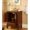 thumbnail image 2 of Silkroad Exclusive Transitional Baltic Brown Granite Bathroom Vanity- Single Sink - 28 in. Wide, 2 of 6