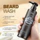 thumbnail image 3 of Limpiador y acondicionador de barba JVR para hombre, 200 ml, 3 of 9
