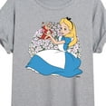 thumbnail image 3 of Disney - Alice In Wonderland - Alice And Dinah - Juniors Ideal Flowy Muscle T-Shirt, 3 of 5