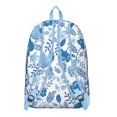 thumbnail image 3 of Whimsical Floral Pattern Backpack for School College Oversized Bookbag with Laptop Compartment Sturdy Unisex Backpack Gift for Commuting, 3 of 5