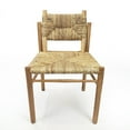 thumbnail image 4 of Majah 21 in. Indoor Natural Light Brown Finish Dining Chair, 4 of 5