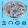 thumbnail image 6 of Pool Drink Holder Floats,Inflatable Floating Drink Holder with 8 Holes Large Capacity,Drink Float for Pool Party Beach Accessories Floaties, 6 of 7