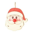 thumbnail image 2 of Fiudx Colgante de Árbol de Navidad, Diseño de Madera Tallada a Mano, Ambiente Festivo, Decoración Navideña Única, Accesorio para Fiestas En Casa, Perfecto para Celebraciones Familiares, Tamaño de Col, 2 of 3