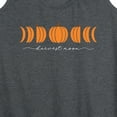 thumbnail image 3 of Instant Message - Pumpkin Harvest Moon - Women's Racerback Tank Top, 3 of 6
