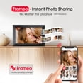 thumbnail image 3 of Digital Picture Frame, 10.1 inch Frameo Digital Frame WiFi, 1280*800 IPS  Touchscreen, 32GB Storage,  Share Pictures Video,  Photo Frame , Gifts for Mom, House Warming, Black, 3 of 6