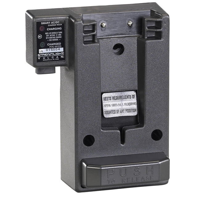 Base de Carga Streamlight 44103 AC/DC Smart Charge Negra