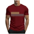 thumbnail image 1 of Camisetas de Manga Larga para Hombres, Camiseta Deportiva de Impresión Casual de Nueva Moda, Blusa de Cuello Redondo de Manga Corta, 1 of 5