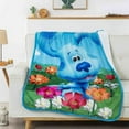 thumbnail image 2 of Blues Clues Blue Skies Kids Silk Touch Sherpa Blanket, 2 of 5