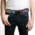 thumbnail image 2 of Adjustable Belt, Clamp Buckle, Cut-to-Fit, Sabans Power Rangers Zord and Icon Blocks and Title Logo, 2 of 3