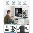 thumbnail image 4 of RGB Controller Stand & Headset Holder for PS5 PS4 Xbox Switch, 4-Tier Gaming Storage Rack with USB Port, Desktop Organizer with Cable Management, 4 of 8