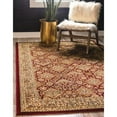 thumbnail image 4 of Unique Loom Voyage Collection Area Rug - Colonial (3' 3" x 5' 3" Rectangle Red and Brown/Red), 4 of 4