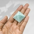 thumbnail image 4 of Amazonite Pyramid Crystal Healing Stones - 1" Inch, 4 of 6