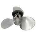 thumbnail image 2 of Boat Propeller 11x15 for Tohatsu Outboard 40-50HP Stainless Steel 13 Tooth OEM NO:3T5B64532-1, 2 of 4