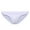 White, variant on zeranth Men Briefs Low-rise Slim Fit High Elasticity Underwear Solid Color Ice Silk Transparent Panties Summer Ultra-thin Underwear