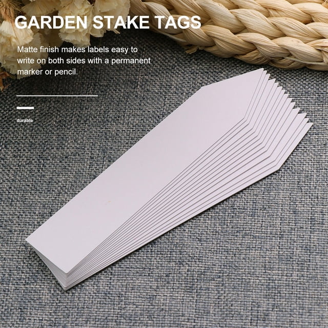 USHOBE 300Ud Marcadores De Plantas Plástico Multicolor Impermeables Para Jardinería Fácil De Usar