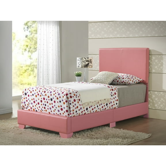 Glory Furniture Aaron G1880-TB-UP Twin Bed , PINK