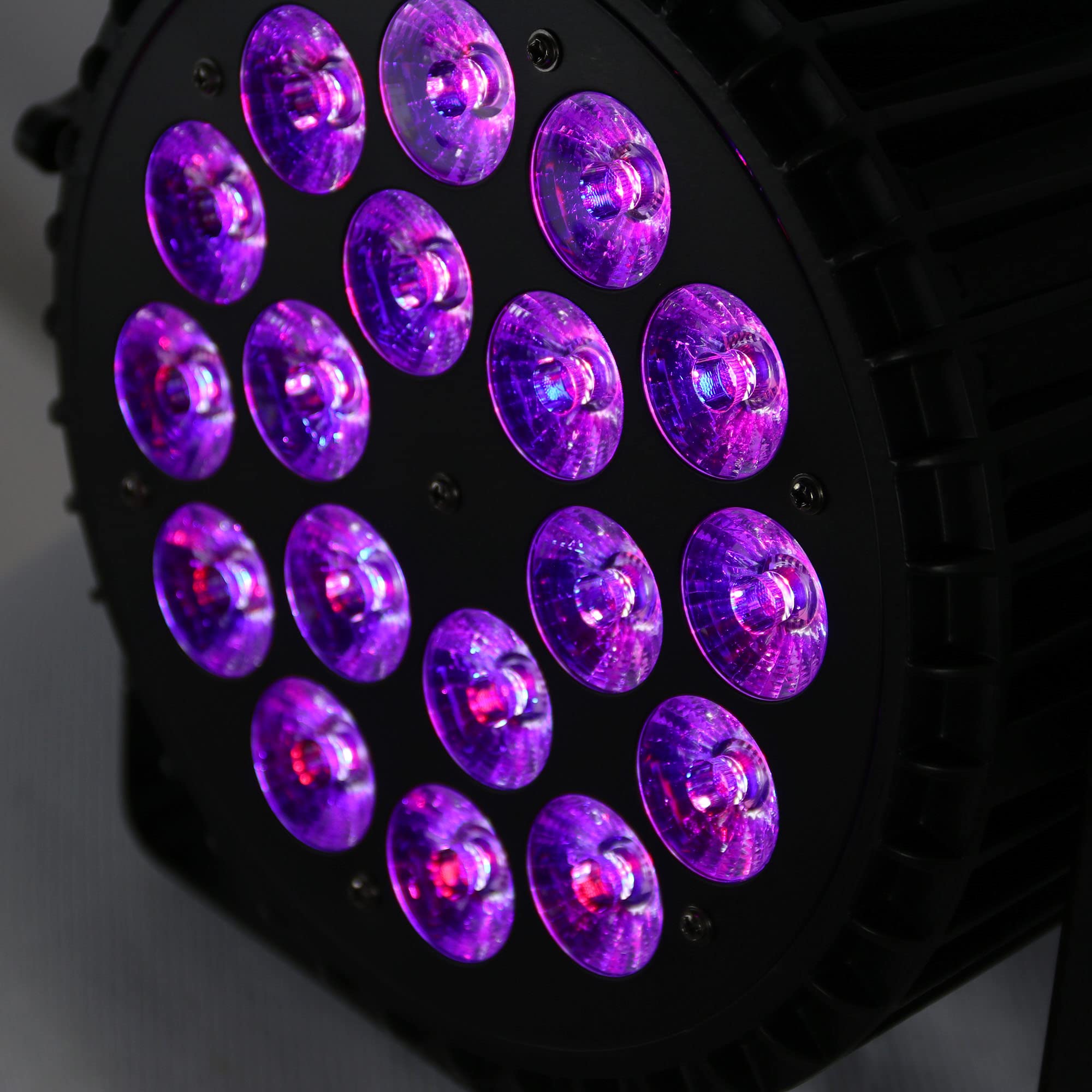 Gearlux SP185 18 LED 12 Watt RGBW+UV Five in One LED PAR Stage Light