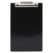 Saunders Redi-Rite Aluminum Storage Clipboard 8 1/2" x 11" - Aluminum - Black - 1 Each