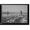 thumbnail image 2 of Historic Framed Print, [Warehouses and Brooklyn Bridge, East River, New York, N.Y.], 17-7/8" x 21-7/8", 2 of 9