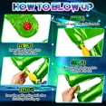 thumbnail image 4 of Balloon Meooeck Alien, 12 unidades, 80 cm, color verde gigante, para fiestas, 4 of 6