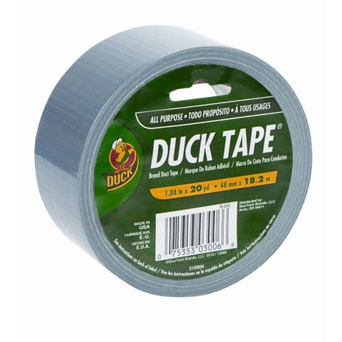 Duck Tape. Gray 1.88 Inches X 20 Yards