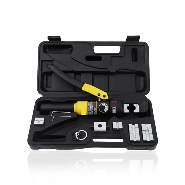 Hydraulic Crimping Tool Cable Lug Crimper Plier Hydraulic Compression Tool Range 4-70mm² Pressure 6T ,Effortless Lifting